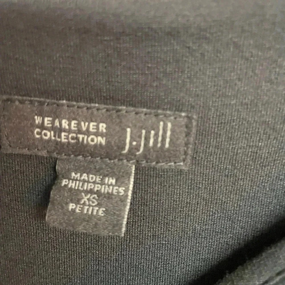 J.Jill wearever collection black knee length size XS petite - Picture 4 of 5